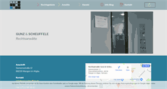 Desktop Screenshot of gunz-scheuffele.de